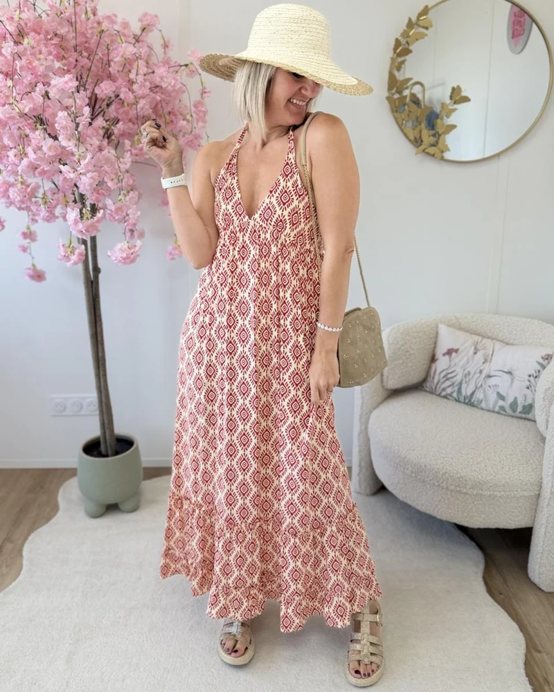 Robe dos nu
