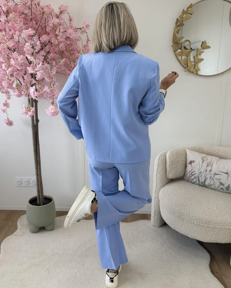 Blazer Agathe bleu