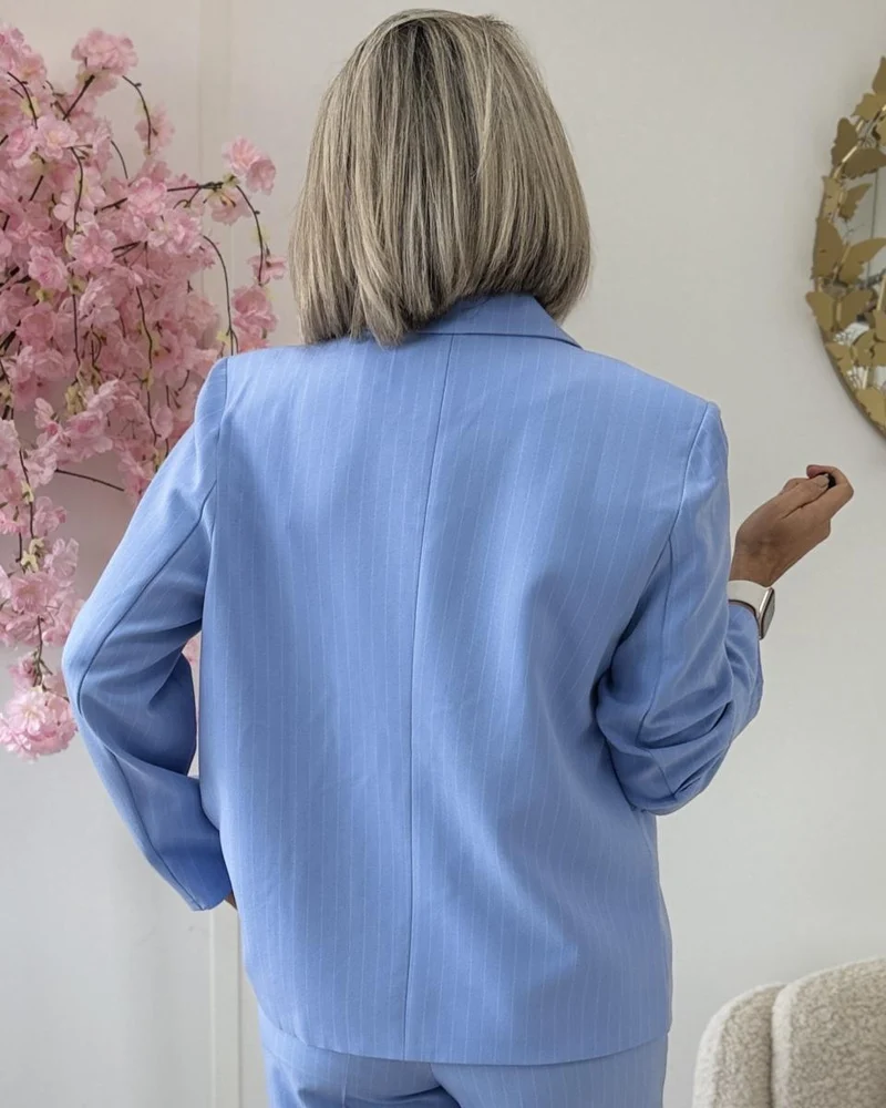 Blazer Agathe bleu