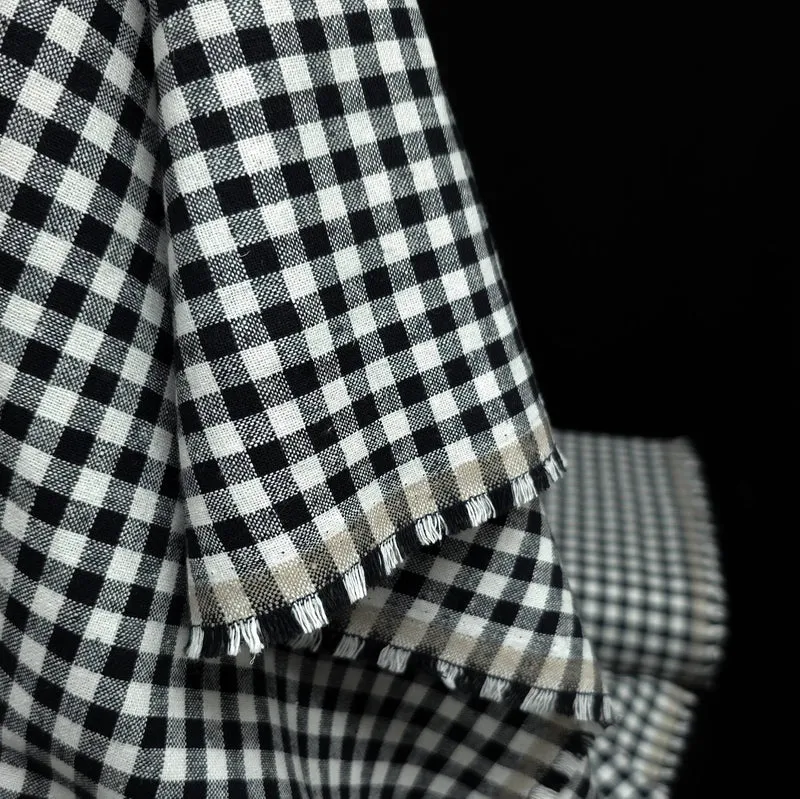 Tissu Essex en Lin et Coton Tissé Teint | Classic Wovens | Carreaux Vichy | Robert Kaufman