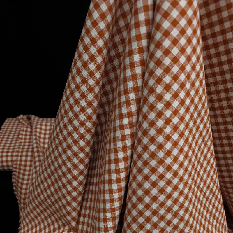 Tissu Essex en Lin et Coton Tissé Teint | Classic Wovens | Carreaux Vichy | Robert Kaufman