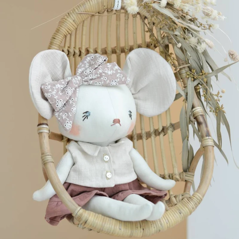 Patron de couture PDF | Poupée Souris | Mes Petites Lunes