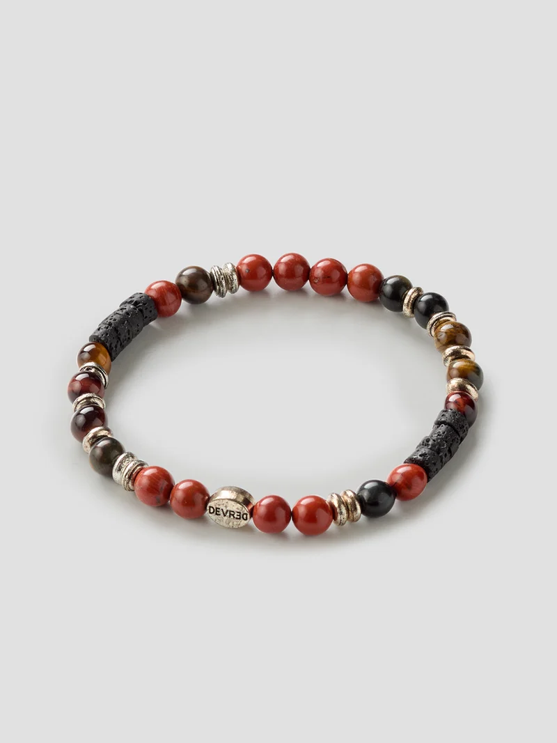 Bracelet en perles et bois