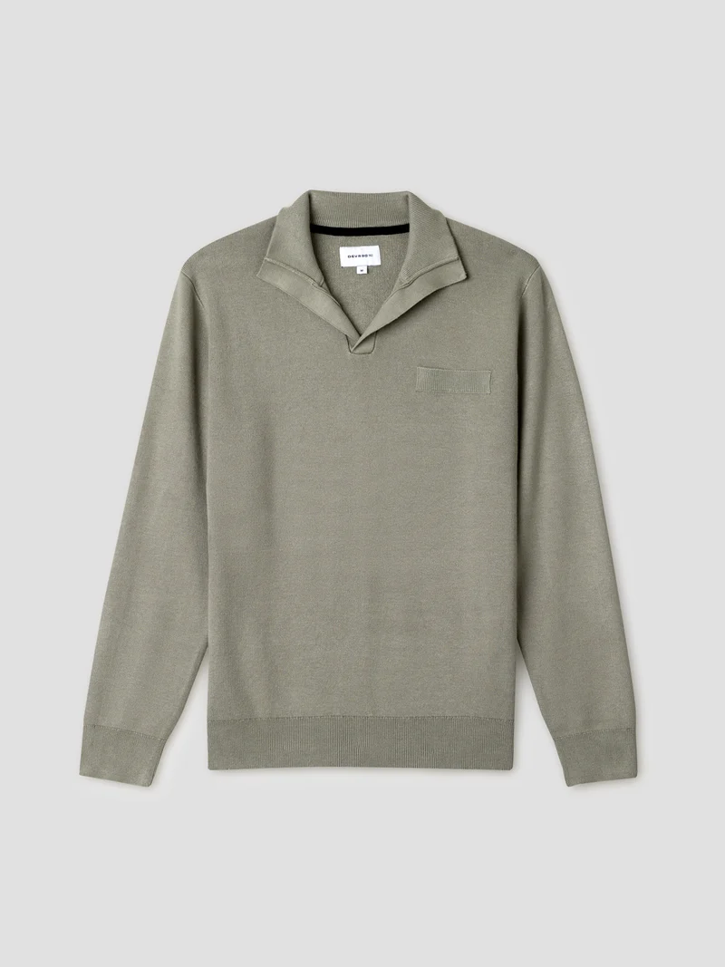 Pull col montant viscose certifiée