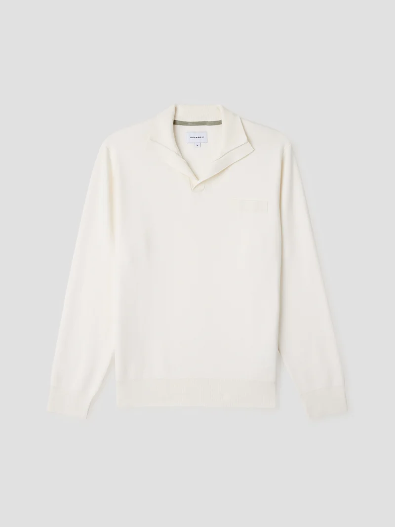 Pull col montant viscose certifiée