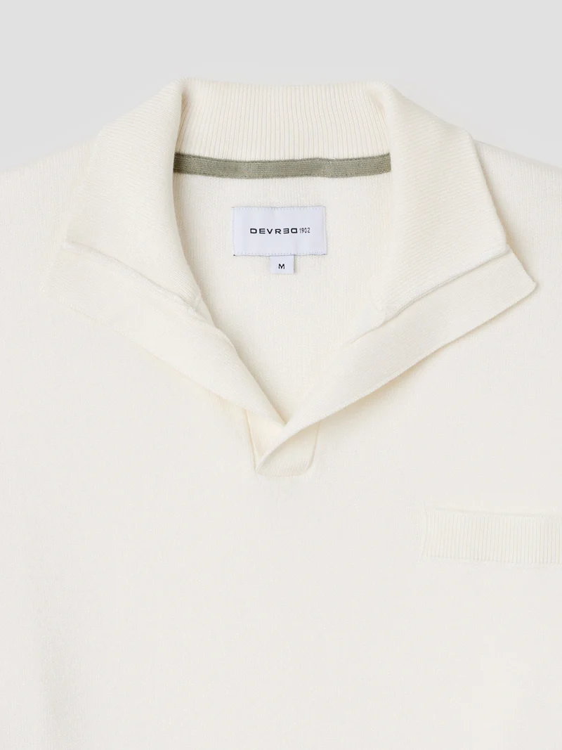 Pull col montant viscose certifiée