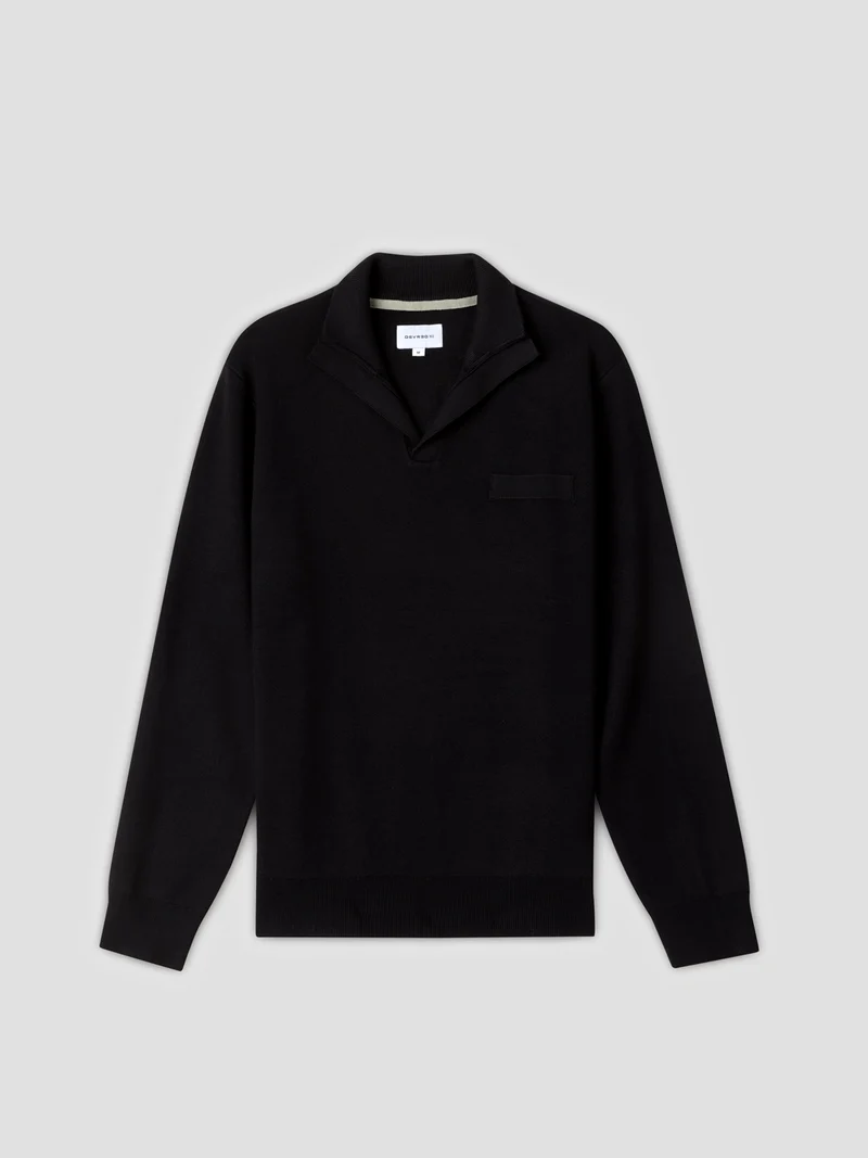 Pull col montant viscose certifiée