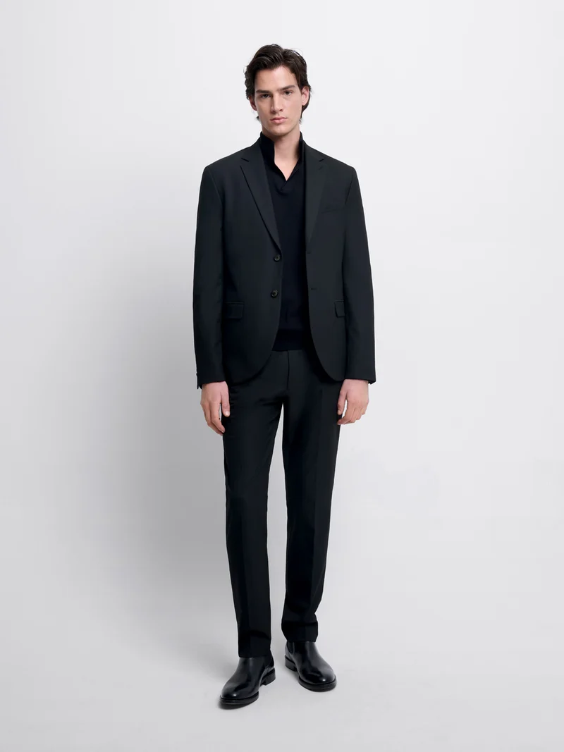 Pull col montant viscose certifiée