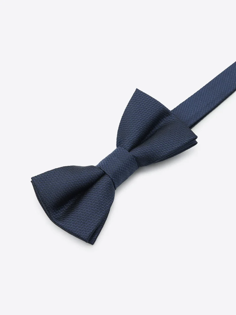 Nœud papillon en soie mélangée