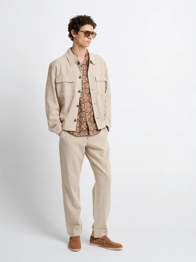 Veste col chemise