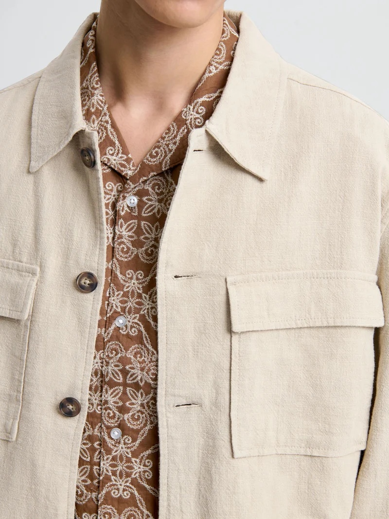 Veste col chemise
