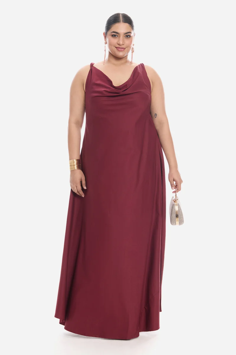 Vitie|Cotton Bias Cut Slip Dress