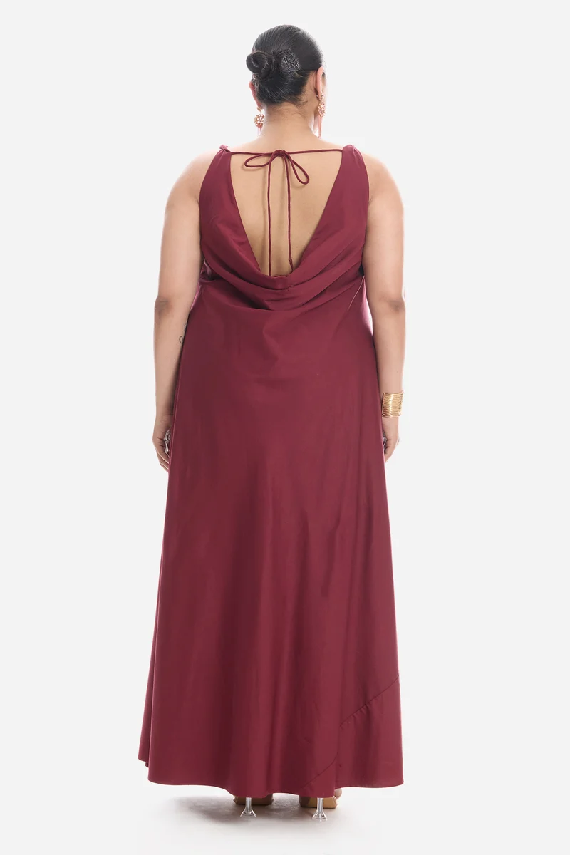 Vitie|Cotton Bias Cut Slip Dress