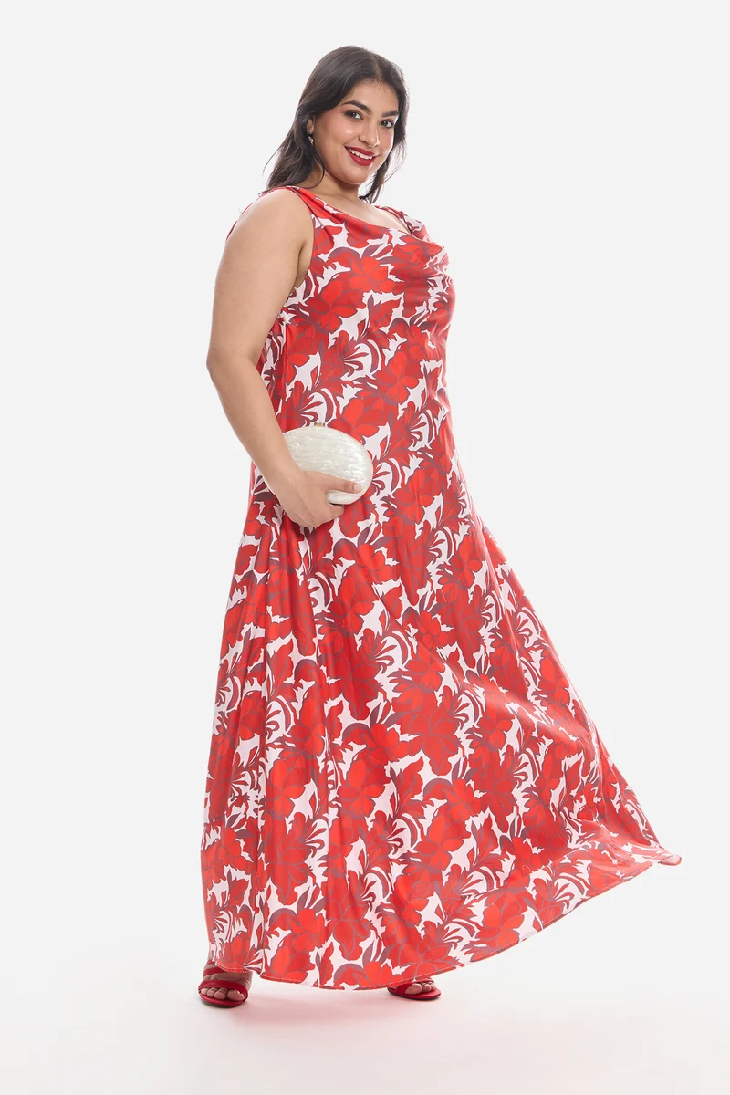 Vitel|Cotton Bias Cut Slip Dress