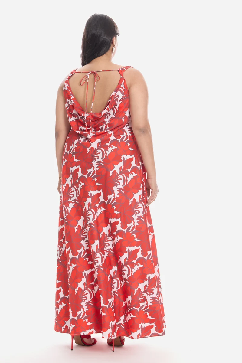 Vitel|Cotton Bias Cut Slip Dress