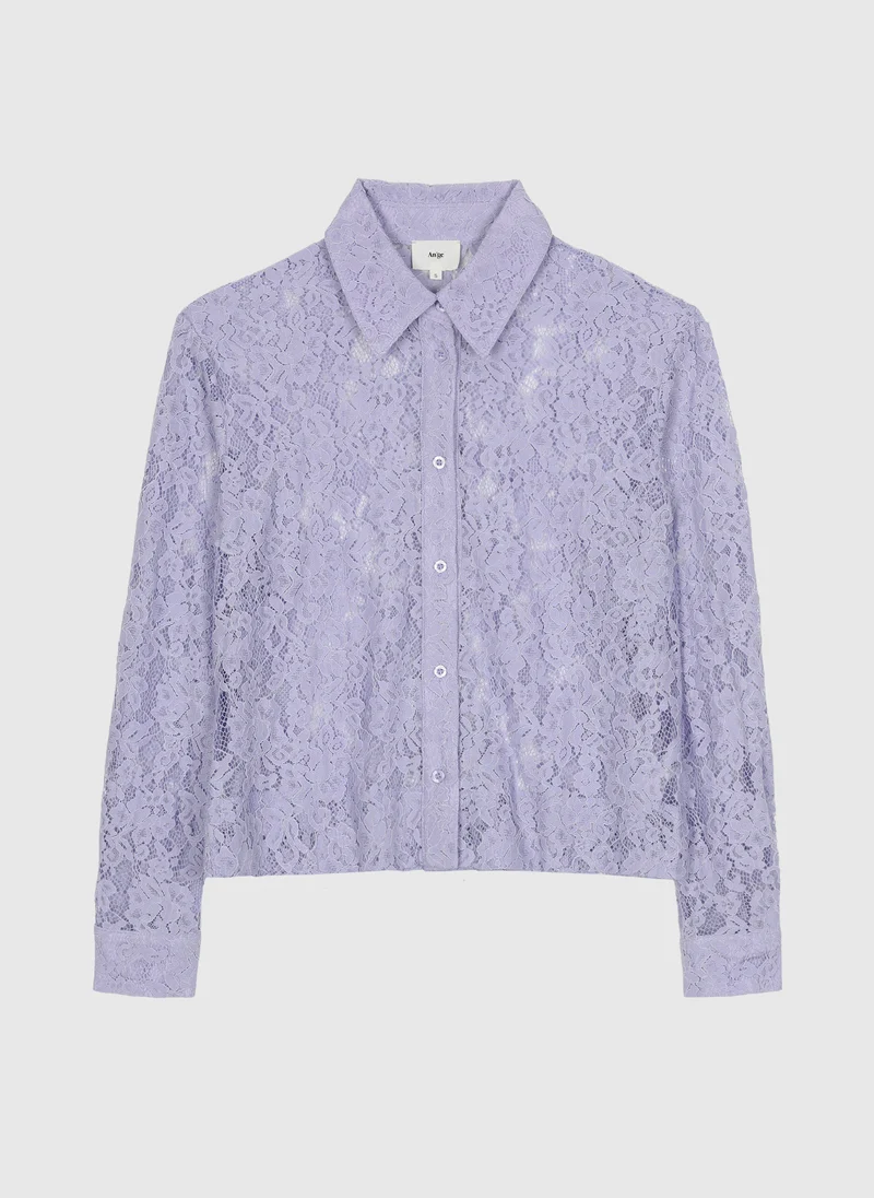 CHEMISE AMOLINA parme
