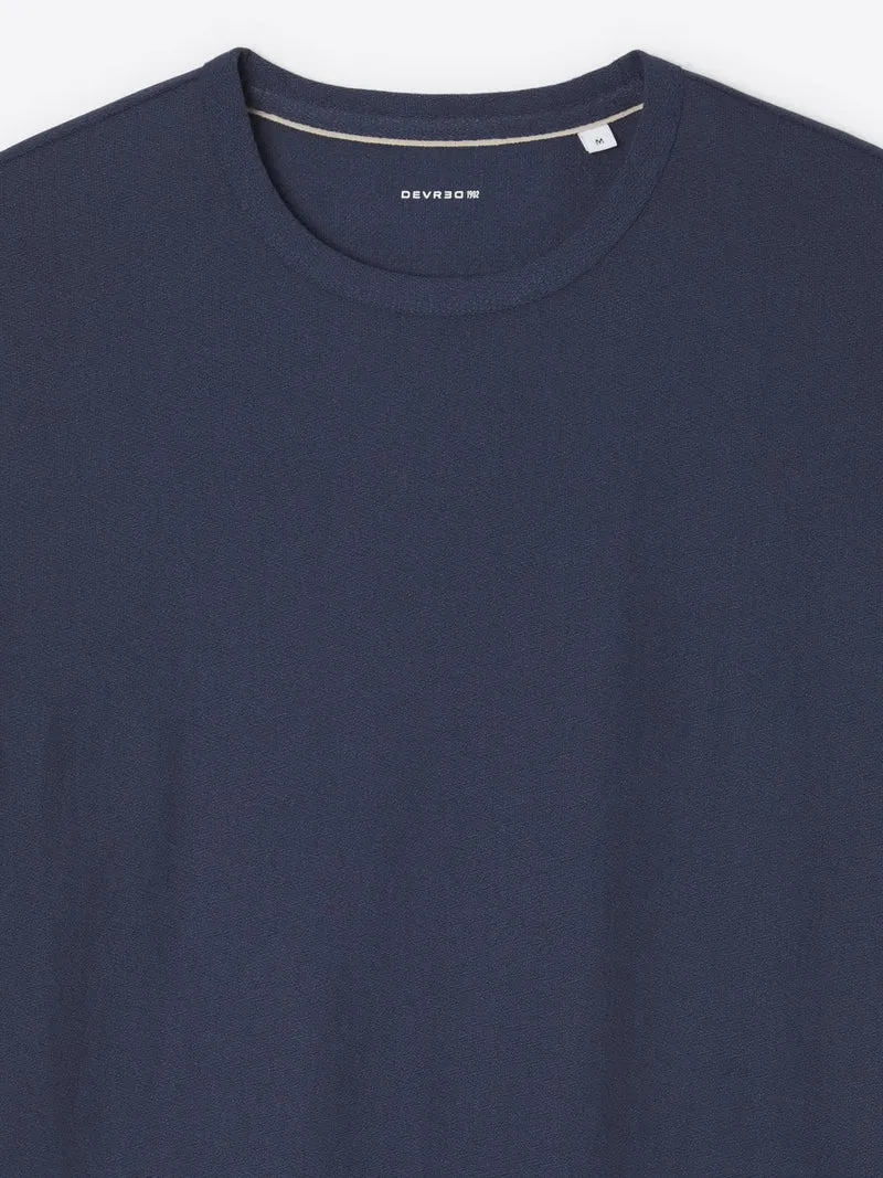 T-shirt col rond en coton