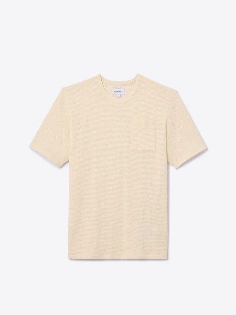 T-shirt col rond en coton