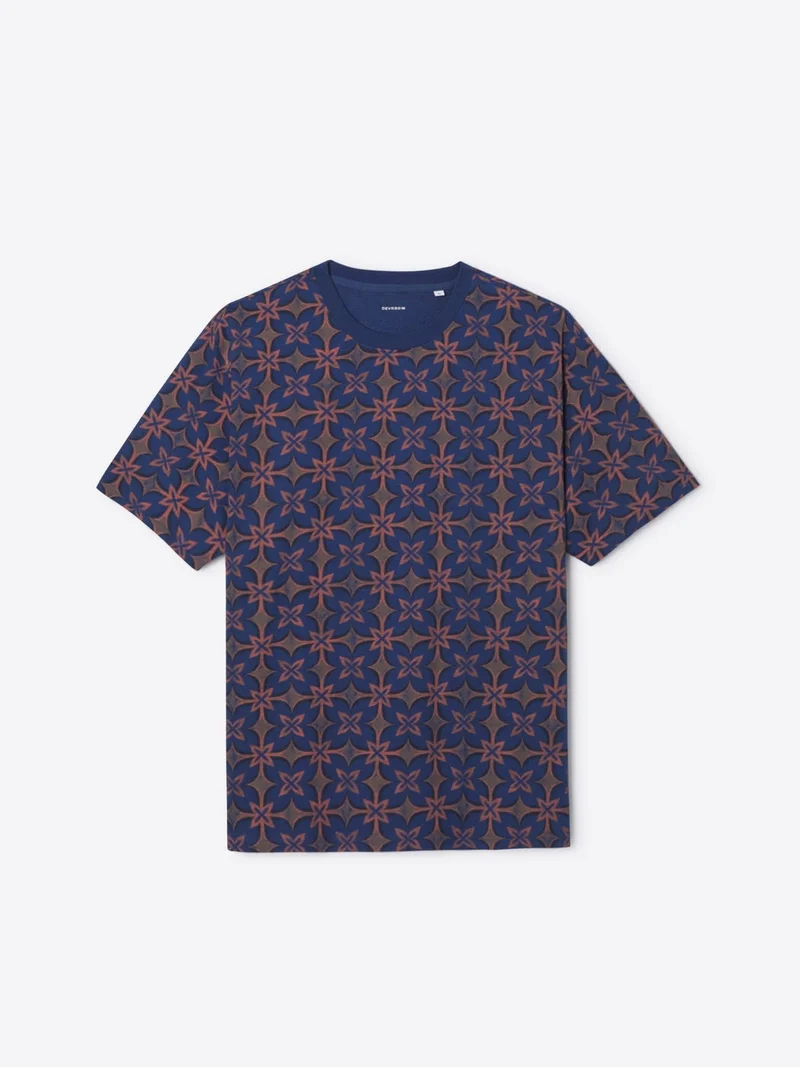 T-shirt col rond en coton