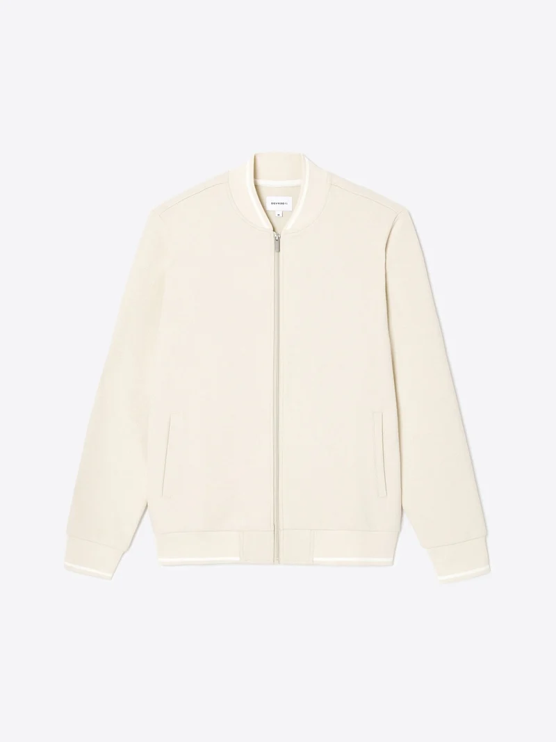 Veste légère col teddy