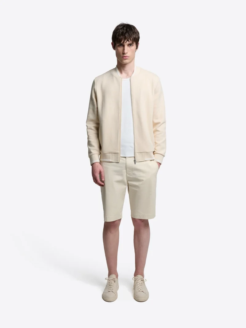Veste légère col teddy