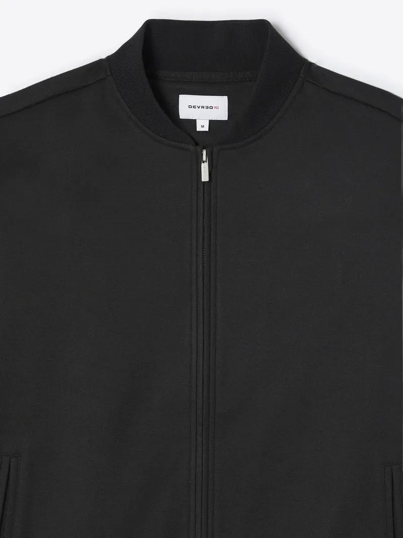 Veste légère col polo zippé