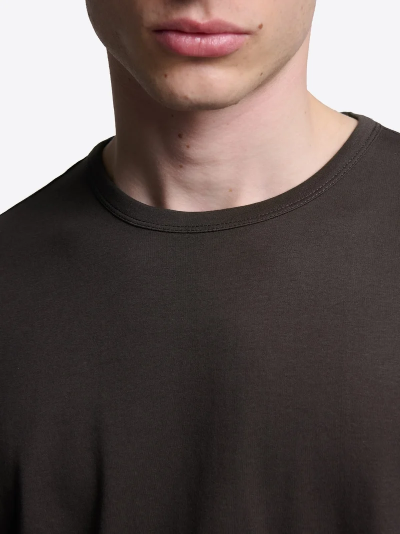 T-shirt col rond en coton