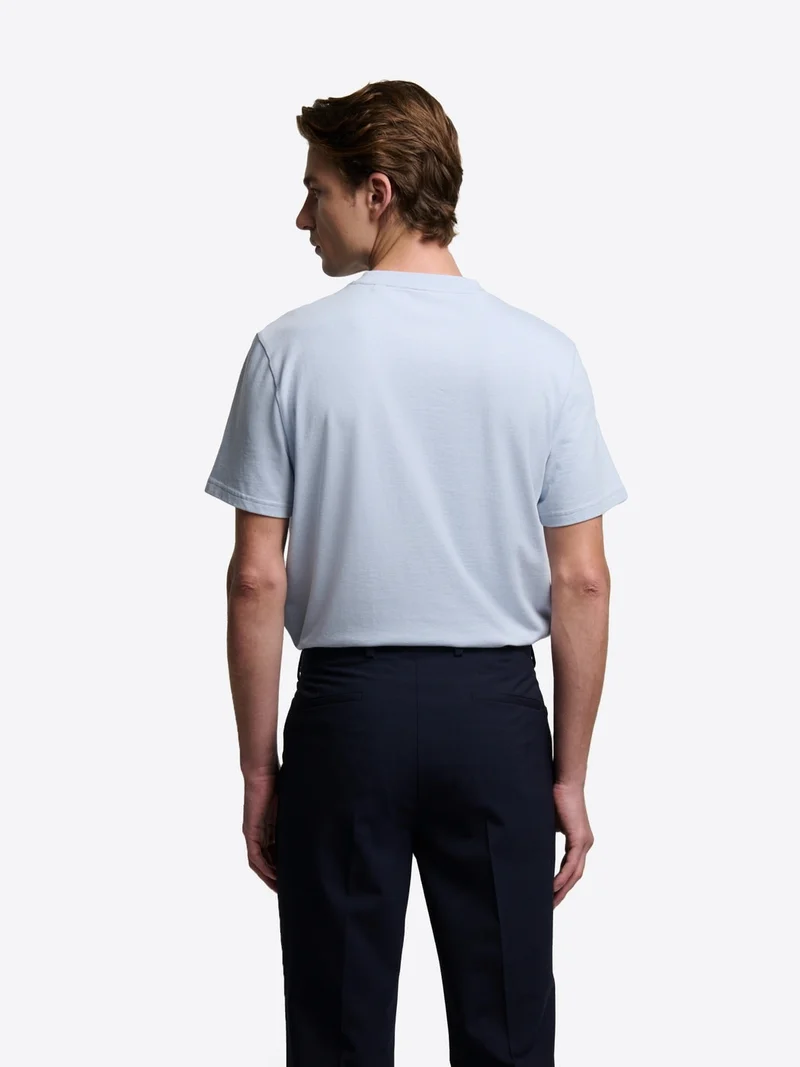 T-shirt col rond en coton