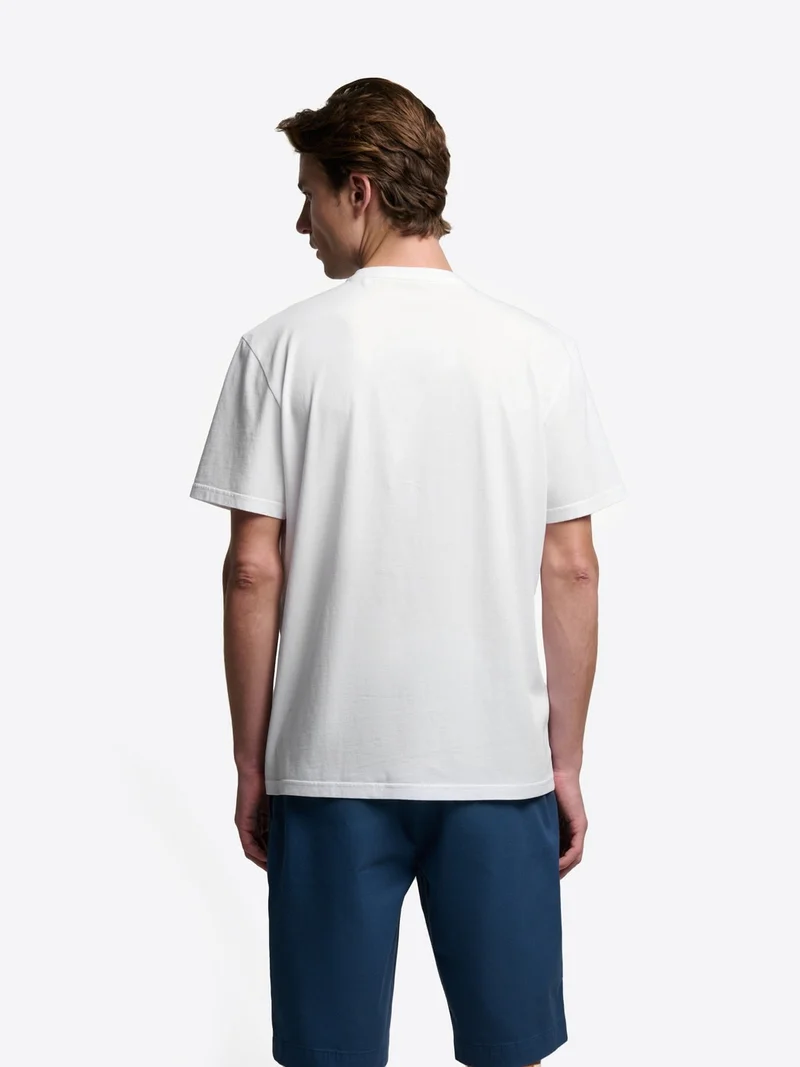 T-shirt col rond en coton