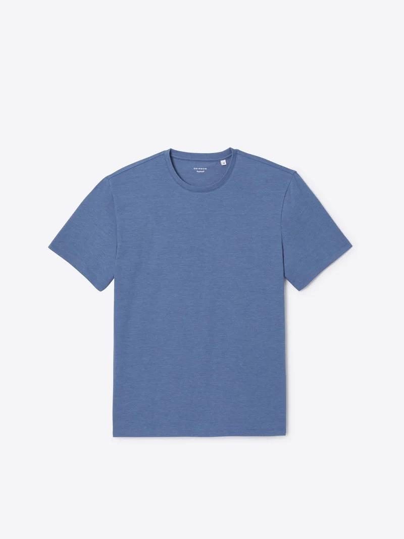 T-shirt col rond mélange coton Supima®