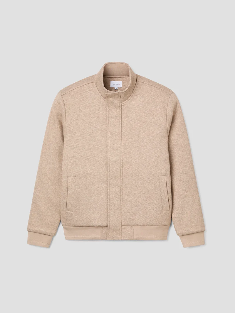 Sweat col montant chiné