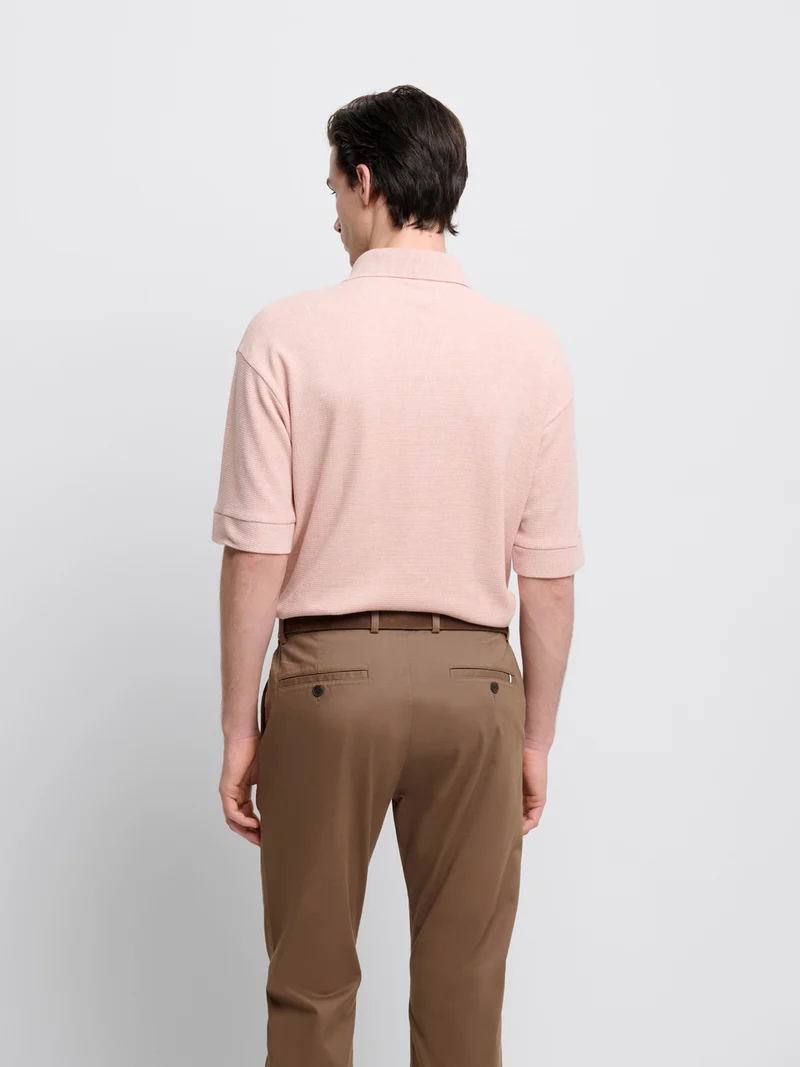 Polo col boutonné regular