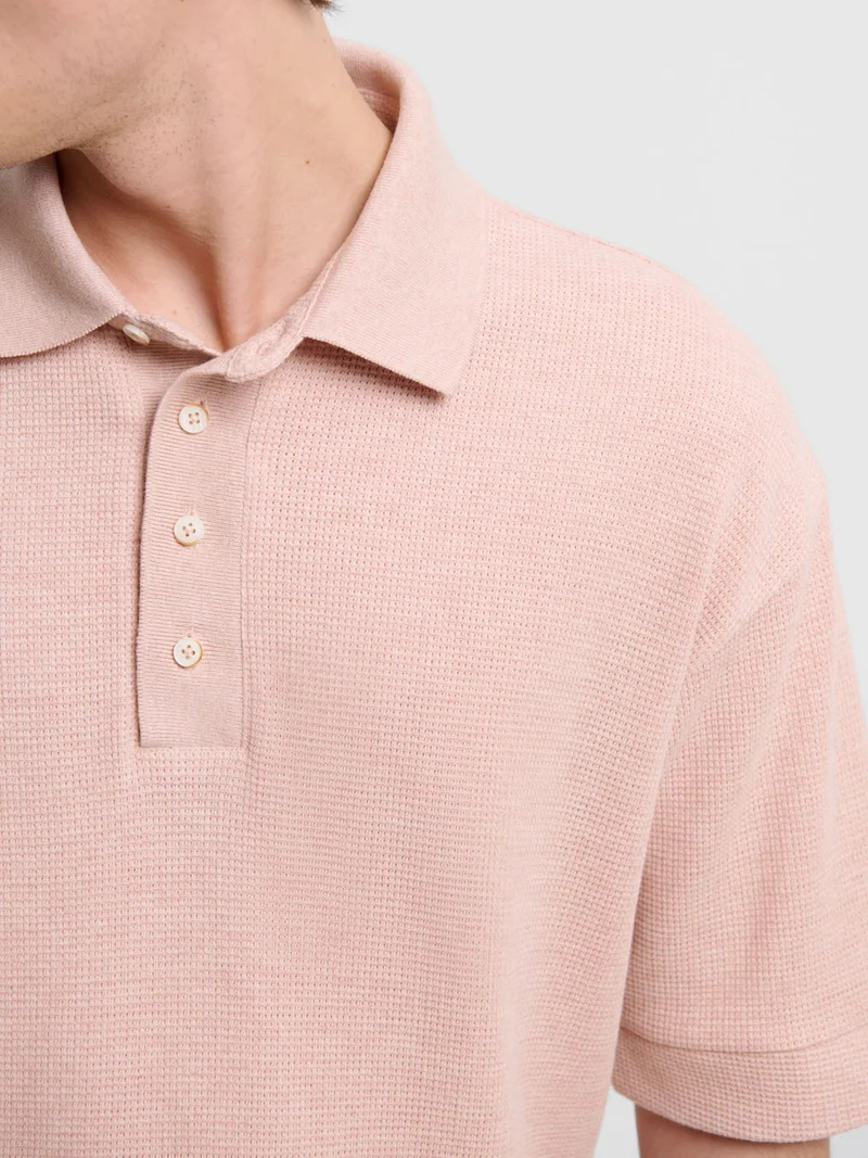 Polo col boutonné regular