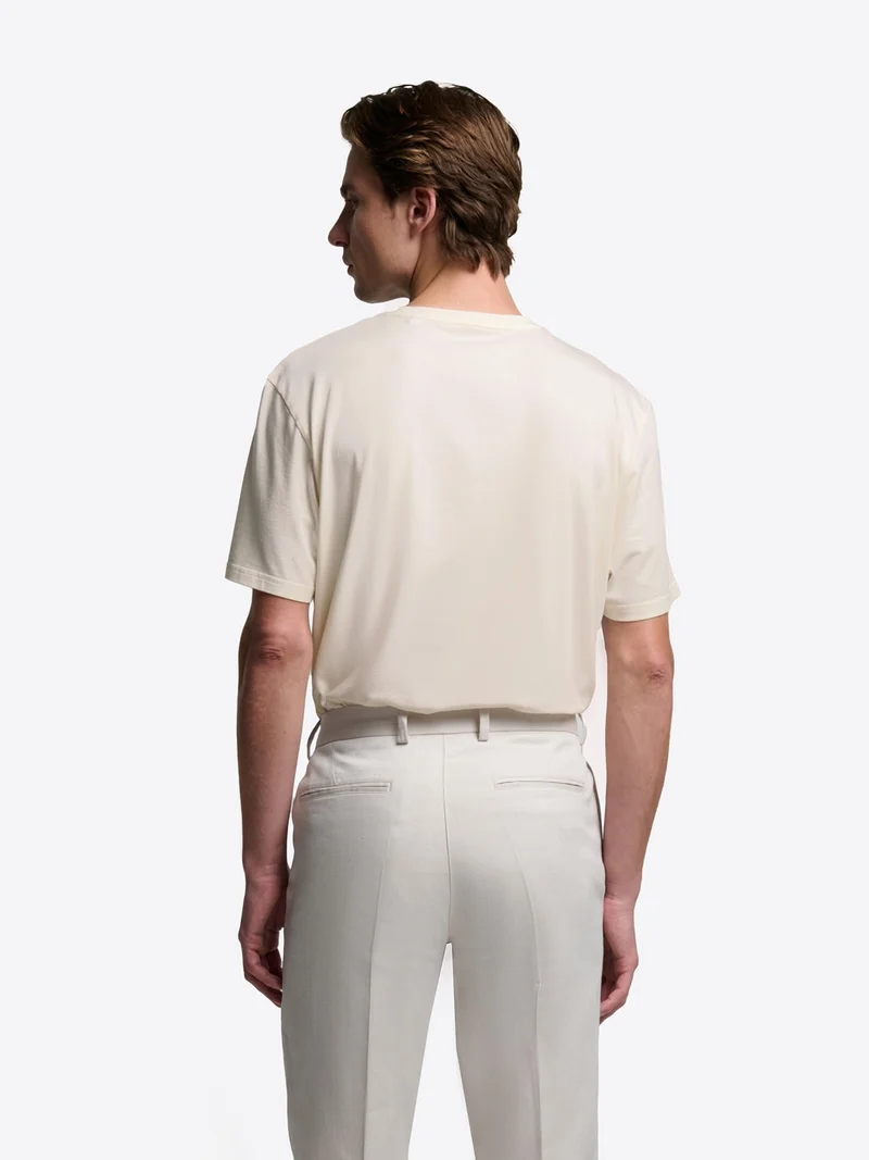 T-shirt col rond en coton