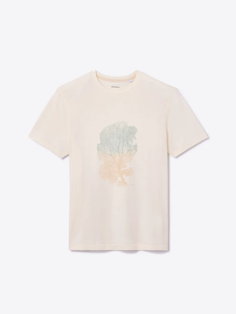 T-shirt col rond en coton
