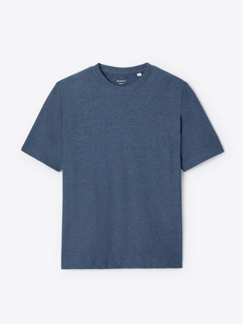 T-shirt col rond regular en coton