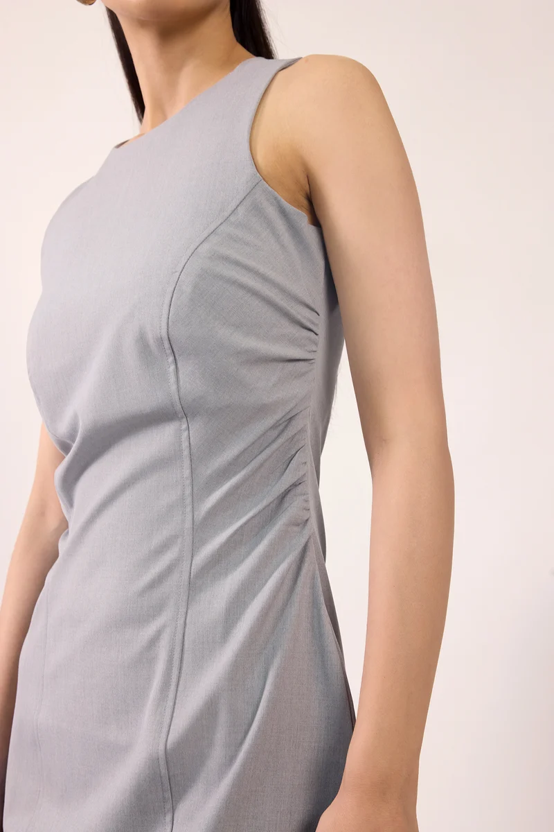 Leisha|Viscose Stretch Bodycon Mini Dress