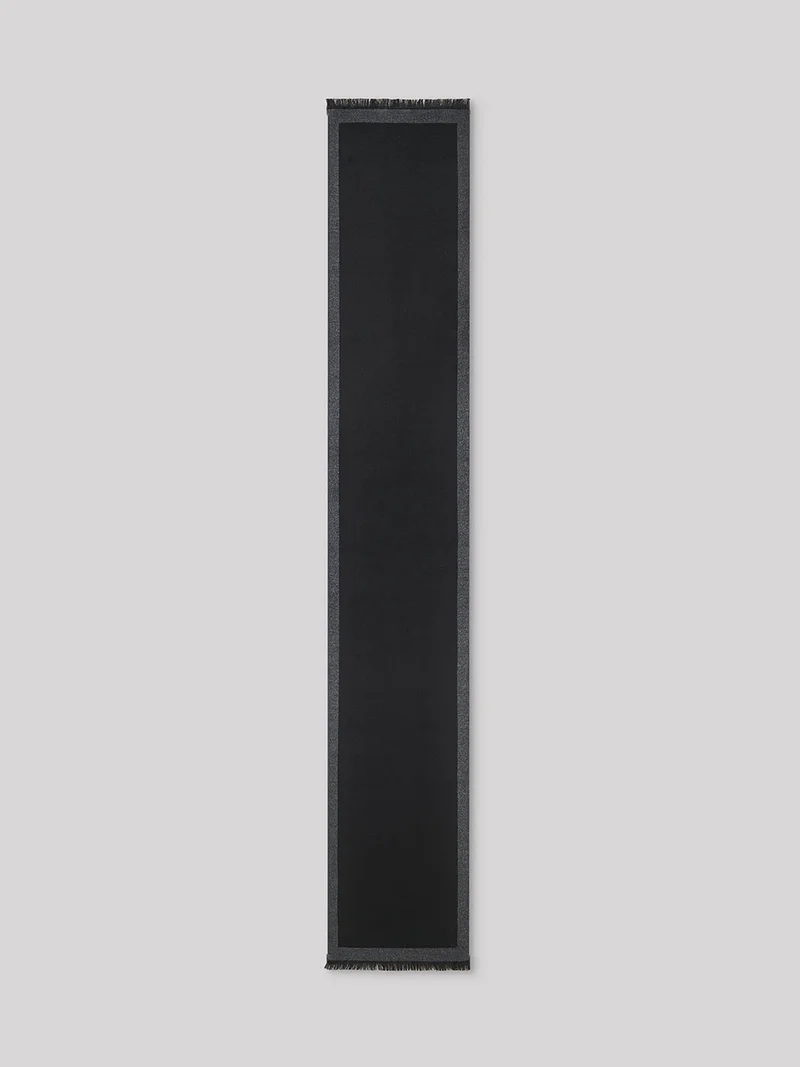 Echarpe en polyester/viscosebicolore