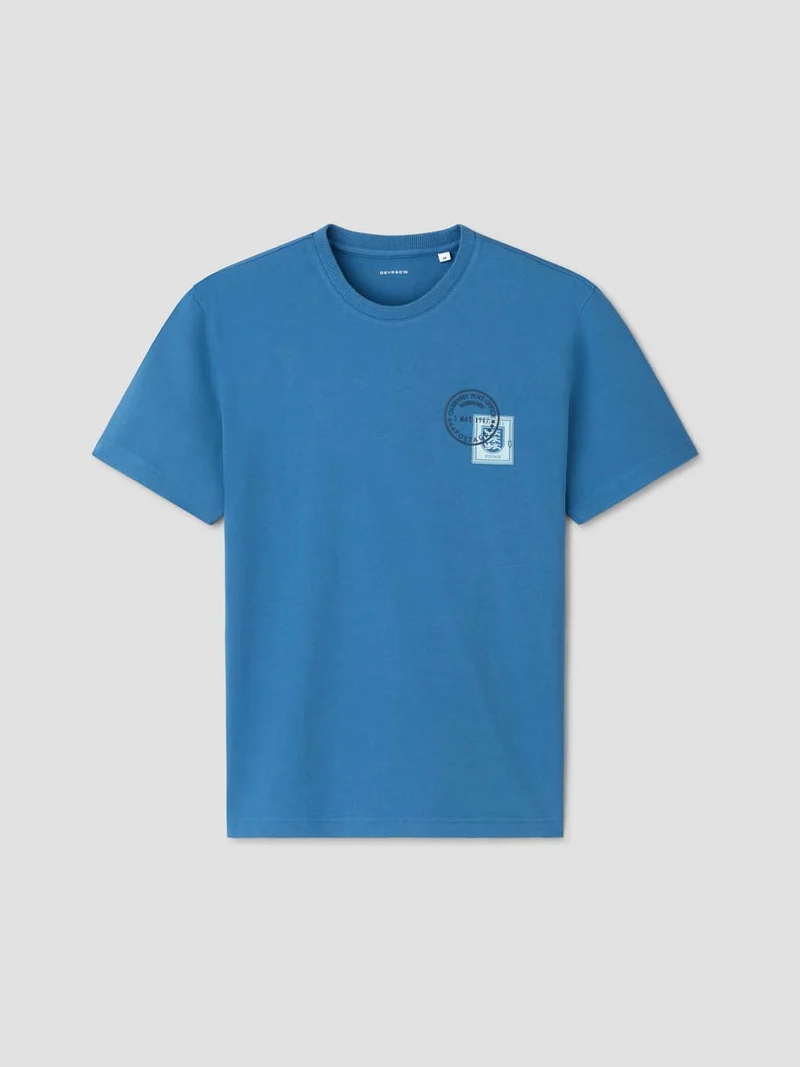 T-shirt col rond à motifs
