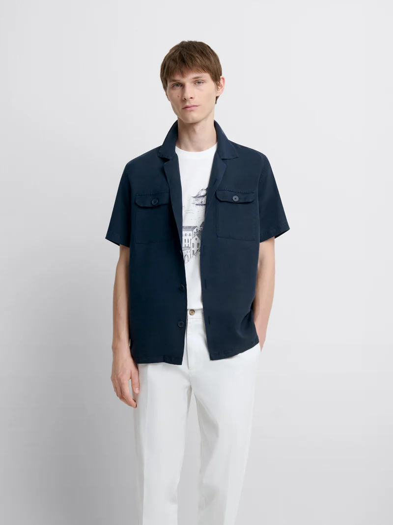 Chemise manches courtes regular