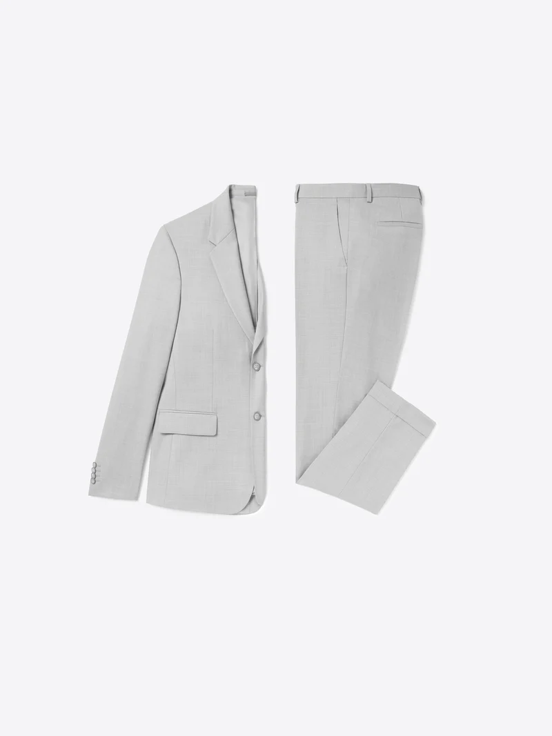 Veste de costume slim en laine vierge