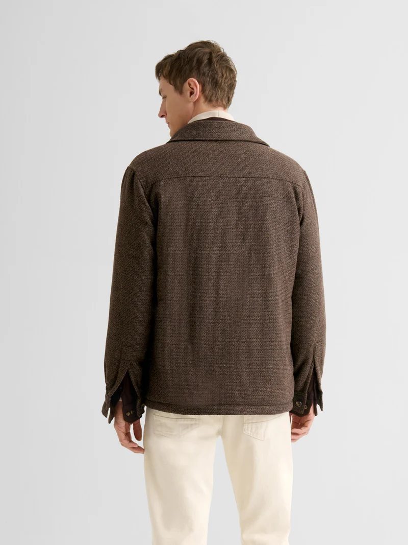 Surchemise regular jacquard
