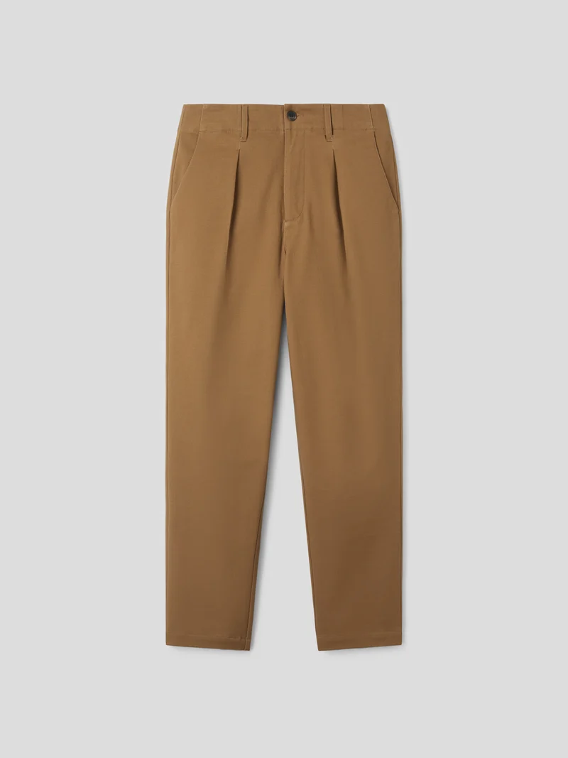 Chino slim à pinces