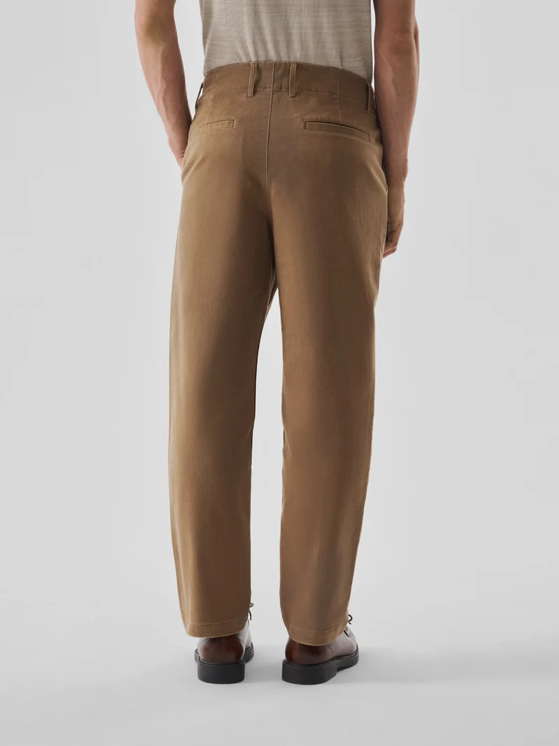 Chino slim à pinces