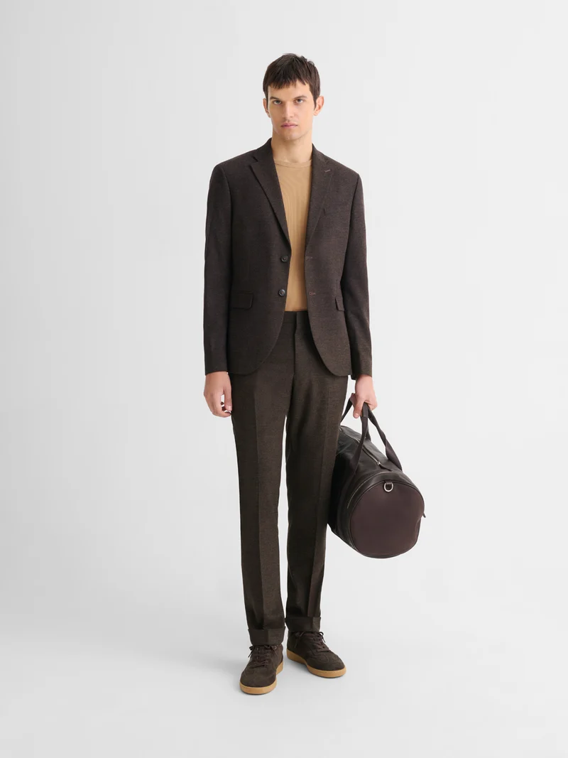 Pantalon de costume slim stretch