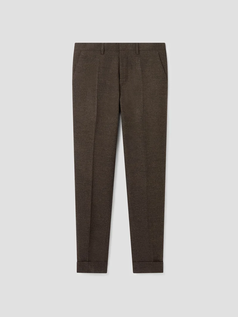 Pantalon de costume slim stretch