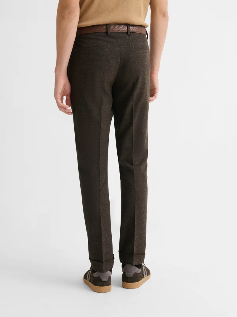 Pantalon de costume slim stretch
