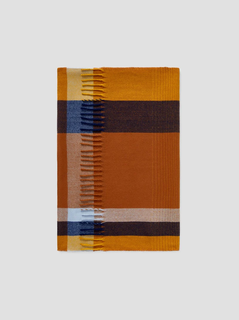 Echarpe plaid à carreaux
