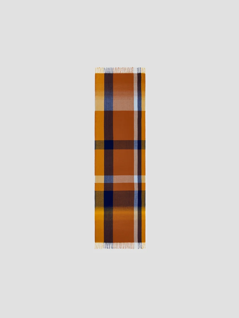 Echarpe plaid à carreaux