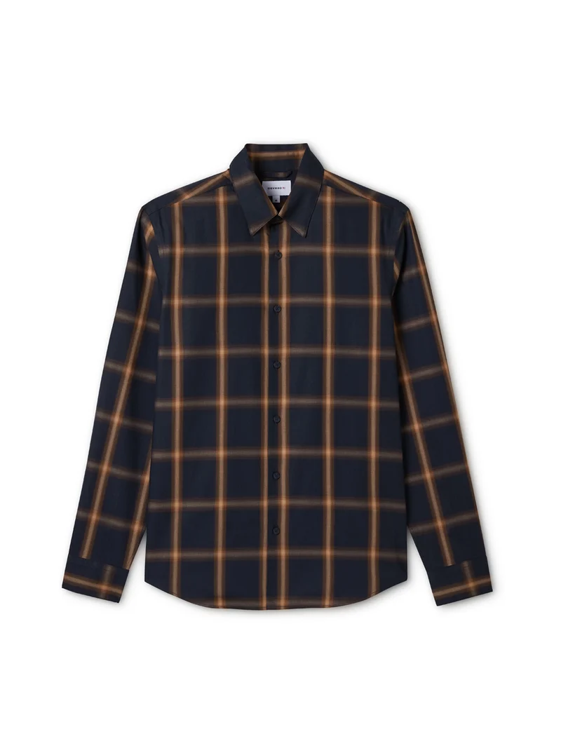 Chemise slim à carreaux